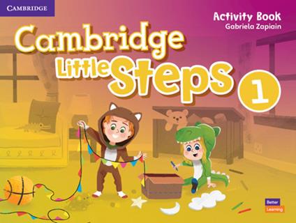 Cambridge Little Steps Level 1 Activity Book - Gabriela Zapiain - cover