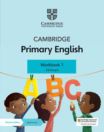 Cambridge Primary English Workbook 1 with Digital Access (1 Year) - Gill Budgell - cover