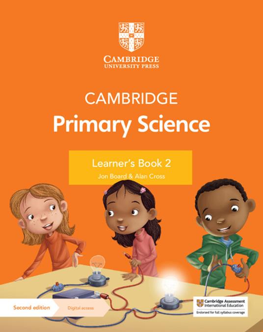 Cambridge Primary Science Learner's Book 2 with Digital Access (1 Year) - Jon Board,Alan Cross - cover