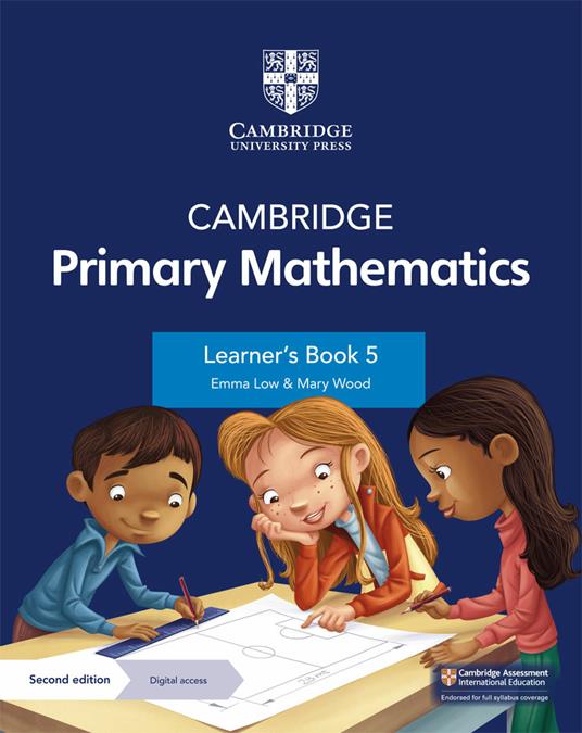 Cambridge Primary Mathematics Learner's Book 1 with Digital Access (1 Year) - Cherri Moseley,Janet Rees - cover
