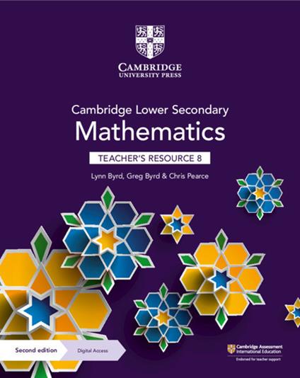 Cambridge Lower Secondary Mathematics Teacher's Resource 8 with Digital Access - Lynn Byrd,Greg Byrd,Chris Pearce - cover