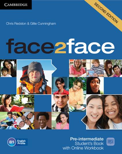 face2face Pre-intermediate Student's Book with Online Workbook - Chris Redston,Gillie Cunningham - cover