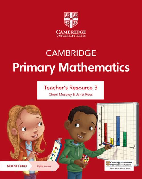 Cambridge Primary Mathematics Teacher's Resource 3 with Digital Access - Cherri Moseley,Janet Rees - cover