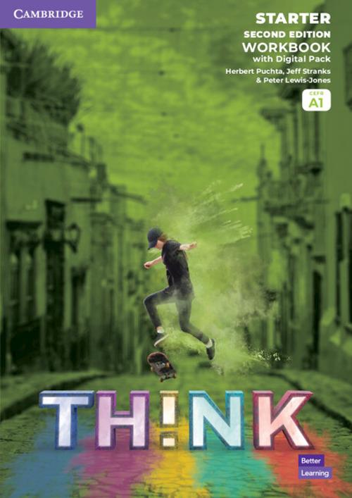 Think Starter Workbook with Digital Pack British English - Herbert Puchta,Jeff Stranks,Peter Lewis-Jones - cover