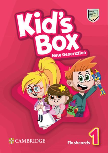 Kid's Box New Generation Level 1 Flashcards British English - Caroline Nixon,Michael Tomlinson - cover