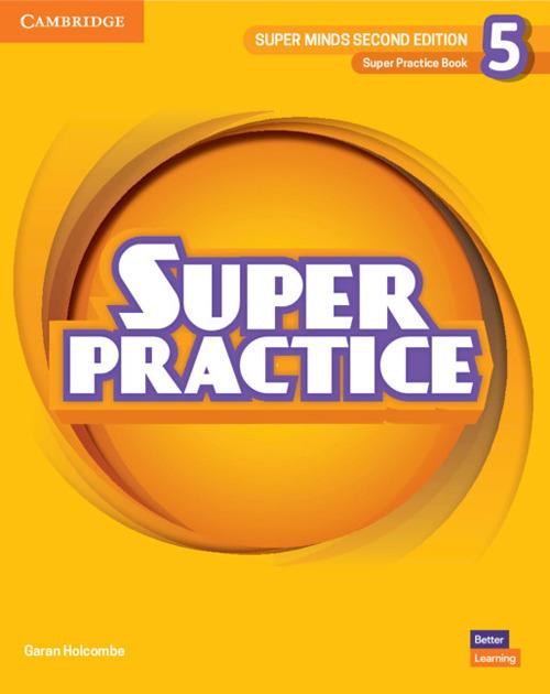 Super Minds Level 5 Super Practice Book British English - Garan Holcombe - cover