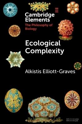 Ecological Complexity - Alkistis Elliott-Graves - cover