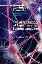 The acquisition of aspect in a second language