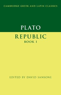 Plato: Republic Book I - cover
