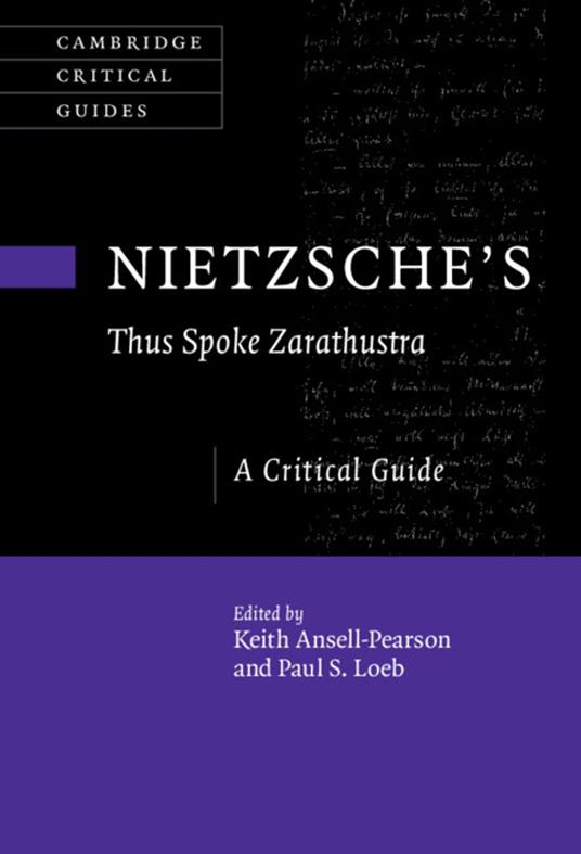 Nietzsche's ‘Thus Spoke Zarathustra'