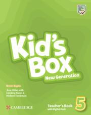 Kid's box. New generation. Teacher's book. Level 5. Con espansione online - Caroline Nixon,Michael Tomlinson - copertina