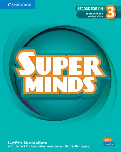 Super Minds Level 3 Teacher's Book with Digital Pack British English - Lucy Frino,Melanie Williams - cover