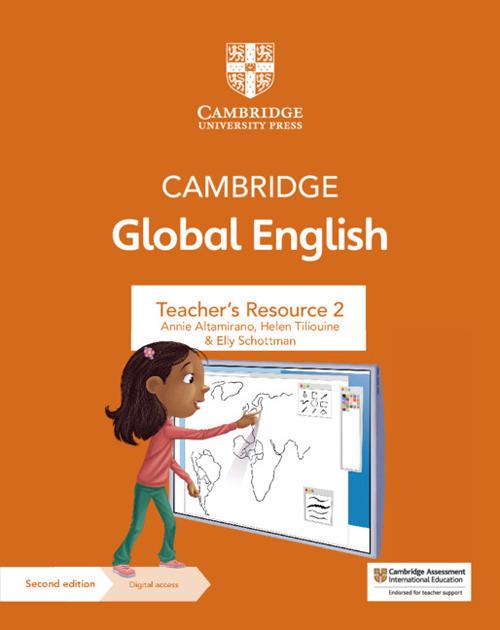 Cambridge Global English Teacher's Resource 2 with Digital Access: for Cambridge Primary and Lower Secondary English as a Second Language - Annie Altamirano - cover