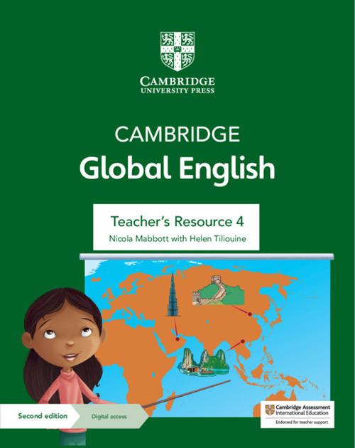 Cambridge Global English Teacher's Resource 4 with Digital Access: for Cambridge Primary and Lower Secondary English as a Second Language - Nicola Mabbott - cover