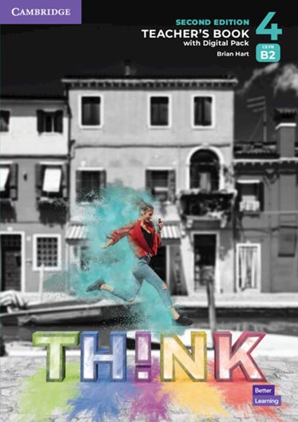 Think Level 4 Teacher's Book with Digital Pack British English - Brian Hart - cover