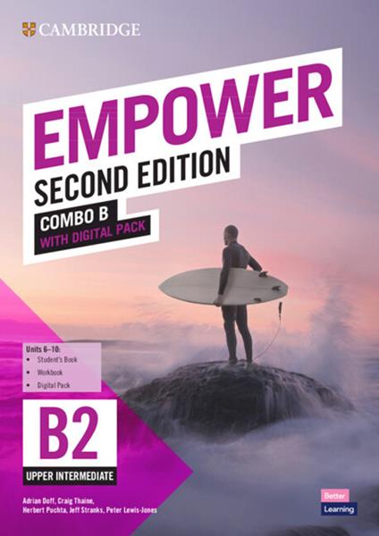 Empower Upper-intermediate/B2 Combo B with Digital Pack - Adrian Doff,Craig Thaine,Herbert Puchta - cover