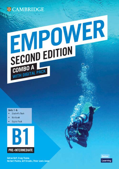 Empower Pre-intermediate/B1 Combo A with Digital Pack - Adrian Doff,Craig Thaine,Herbert Puchta - cover