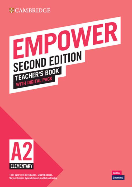 Empower Elementary/A2 Teacher's Book with Digital Pack - Tim Foster,Ruth Gairns,Stuart Redman - cover