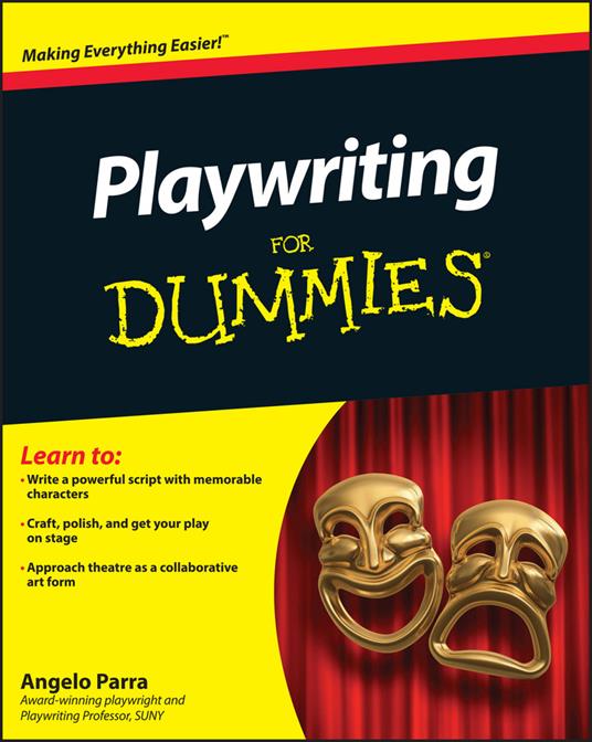 Playwriting For Dummies - Angelo Parra - cover