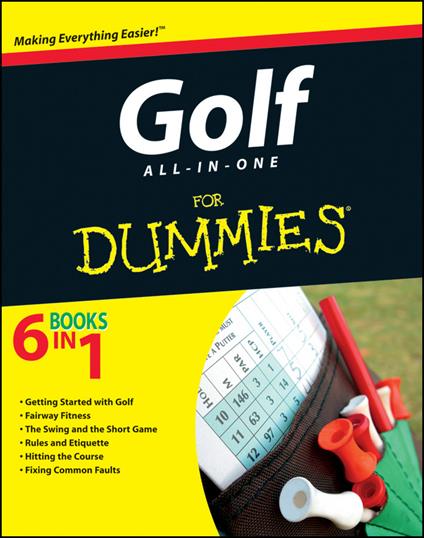 Golf All-in-One For Dummies - The Experts at Dummies - cover