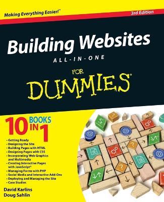 Building Websites All-in-One For Dummies - David Karlins,Doug Sahlin - cover