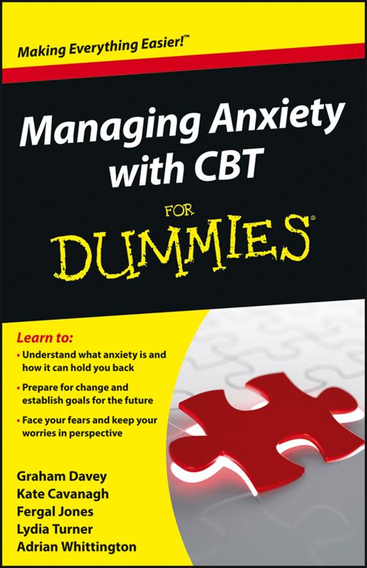 Managing Anxiety with CBT For Dummies - Graham C. Davey,Kate Cavanagh,Fergal Jones - cover