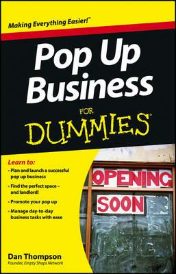 Pop-Up Business For Dummies - Dan Thompson - cover