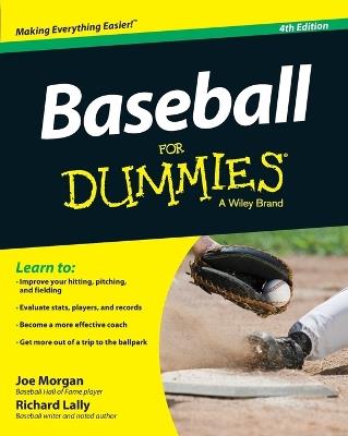 Baseball For Dummies - Richard Lally,Joe Morgan - cover