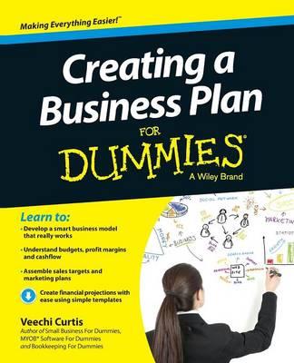 Creating a Business Plan For Dummies - Veechi Curtis - cover