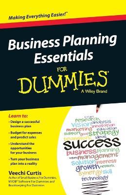 Business Planning Essentials For Dummies - Veechi Curtis - cover