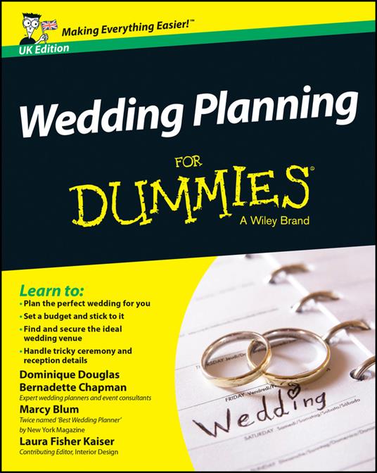 Wedding Planning For Dummies - Dominique Douglas,Bernadette Chapman - cover