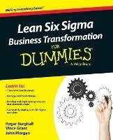 Lean Six Sigma Business Transformation For Dummies - R Burghall - cover