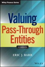 Valuing Pass-Through Entities