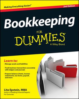 Bookkeeping For Dummies - Lita Epstein - cover