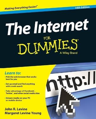 The Internet For Dummies - John R. Levine,Margaret Levine Young - cover