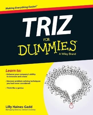 TRIZ For Dummies - Lilly Haines-Gadd - cover