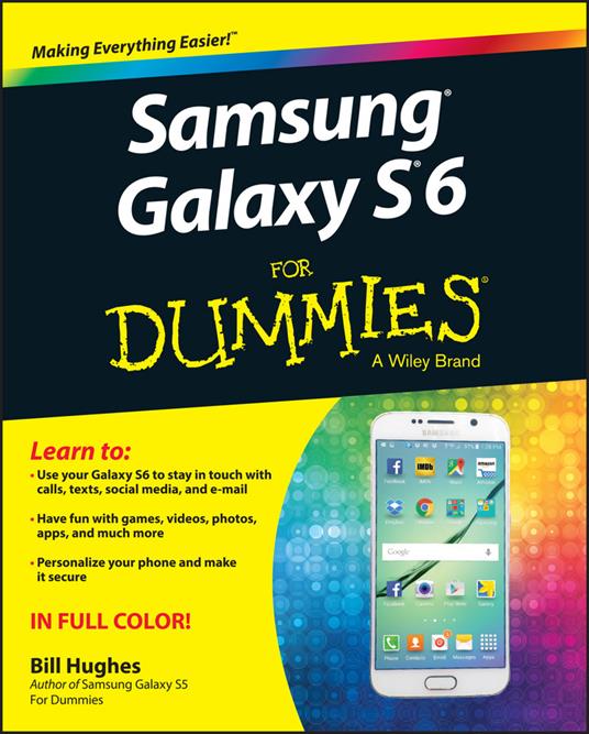 Samsung Galaxy S6 For Dummies - B Hughes - cover