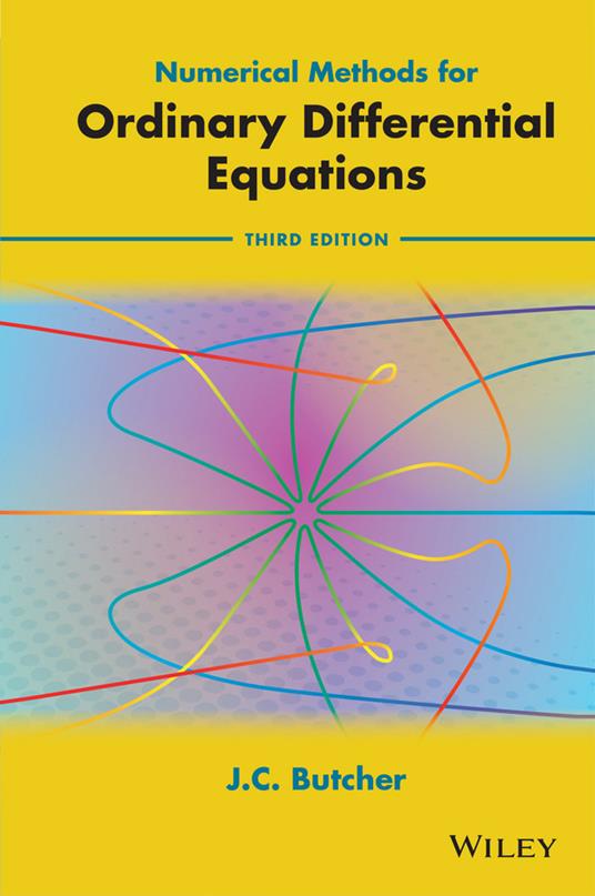 Numerical Methods for Ordinary Differential Equations - J. C. Butcher - cover