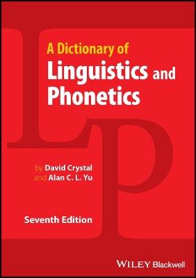 A Dictionary of Linguistics and Phonetics - cover