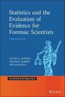 Statistics and the Evaluation of Evidence for Forensic Scientists - Colin Aitken,Franco Taroni,Silvia Bozza - cover