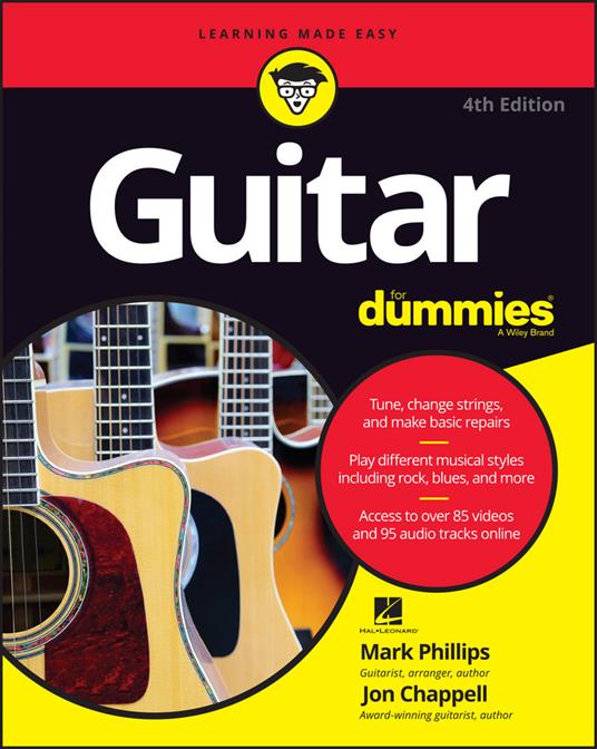 Guitar For Dummies - Mark Phillips,Jon Chappell,Hal Leonard Corporation - cover