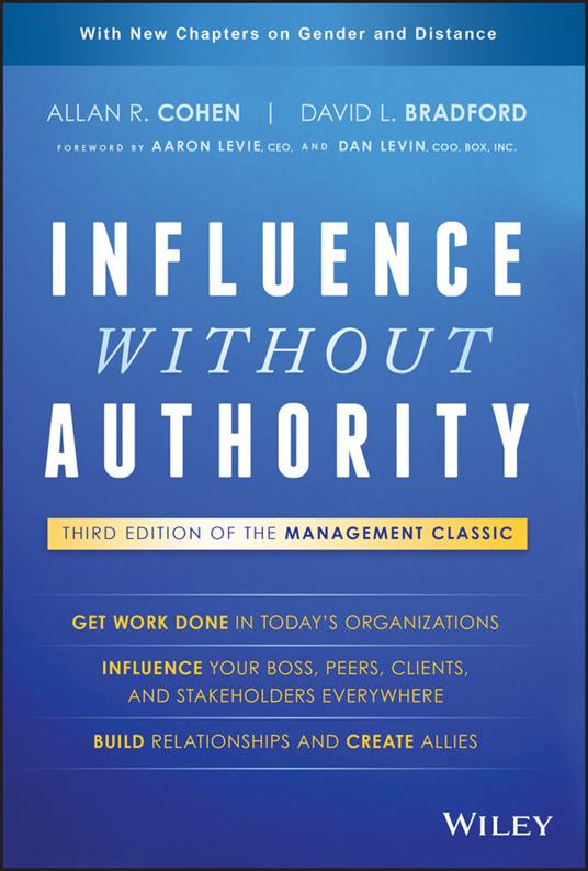 Influence Without Authority - Allan R. Cohen,David L. Bradford - cover