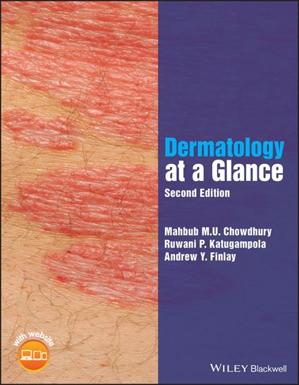 Dermatology at a Glance - Mahbub M. U. Chowdhury,Ruwani P. Katugampola,Andrew Y. Finlay - cover