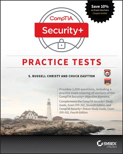 CompTIA Security+ Practice Tests: Exam SY0-501 - S. Russell Christy,Chuck Easttom - cover