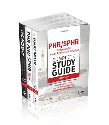 PHR and SPHR Professional in Human Resources Certification Kit: 2018 Exams - Sandra M. Reed,James J. Galluzzo - cover