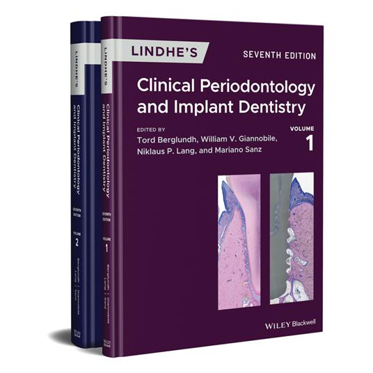 Lindhe's Clinical Periodontology and Implant Dentistry, 2 Volume Set - cover