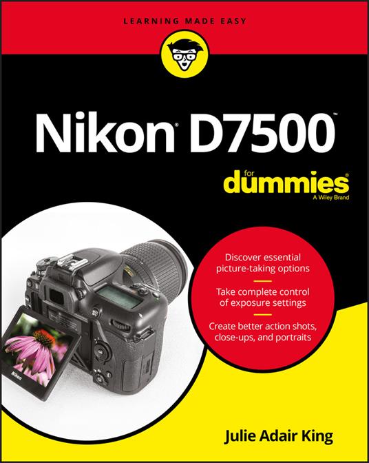 Nikon D7500 For Dummies - Julie Adair King - cover