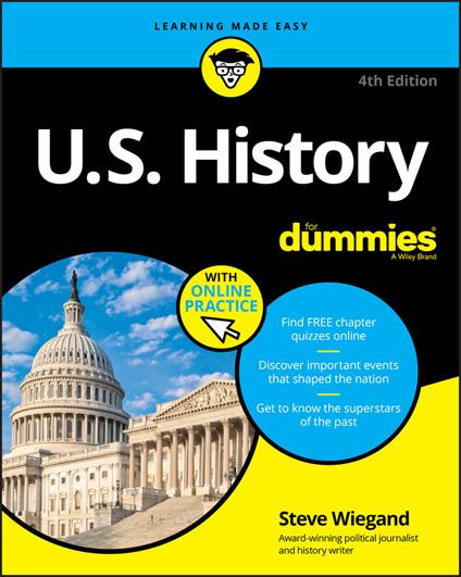 U.S. History For Dummies - Steve Wiegand - cover