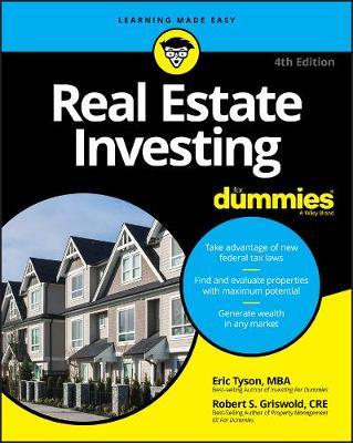 Real Estate Investing For Dummies - Eric Tyson,Robert S. Griswold - cover