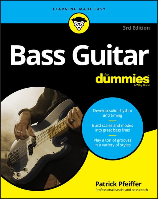 Bass Guitar For Dummies - Patrick Pfeiffer - cover